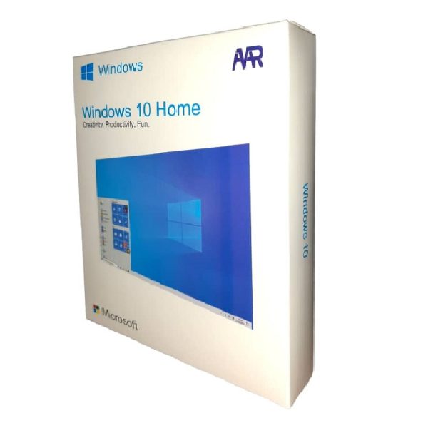 نرم افزار مایکروسافت ویندوز ۱0 نسخه HOME – لایسنس Retail