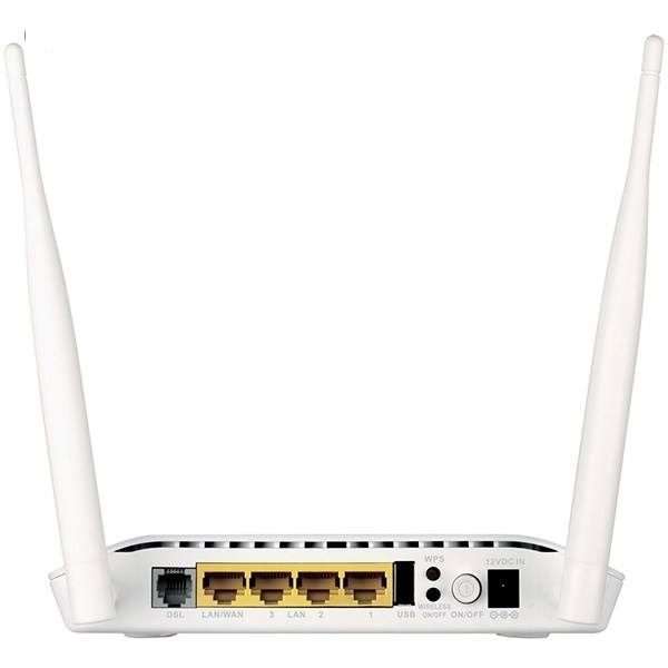 مودم روتر ADSL2 Plus بی‌سیم N300 دی-لینک مدل DSL-2750U New